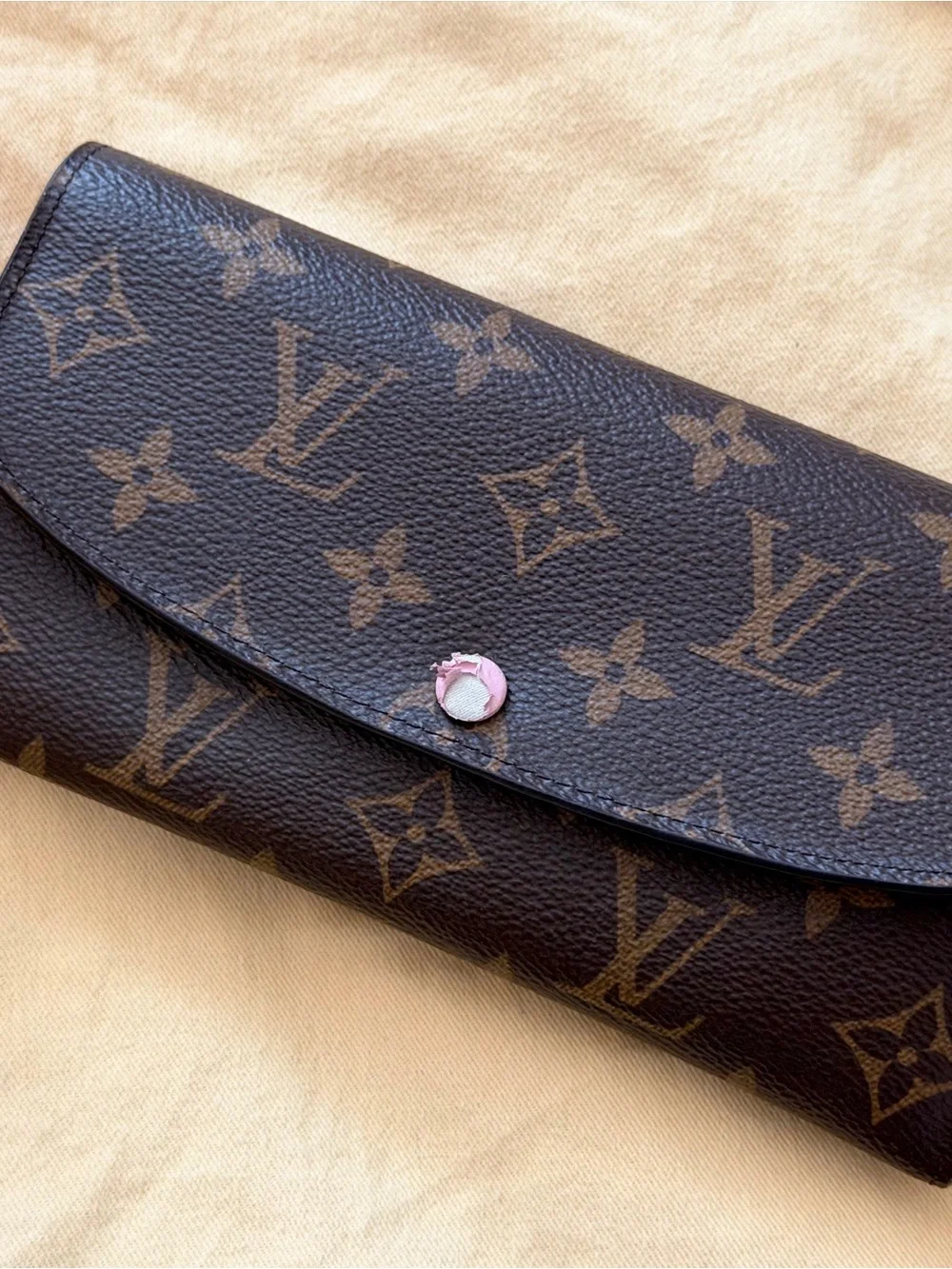 Vintage Louis Vuitton Monogram Speedy 30 Handbag with Matching Wallet - Brown